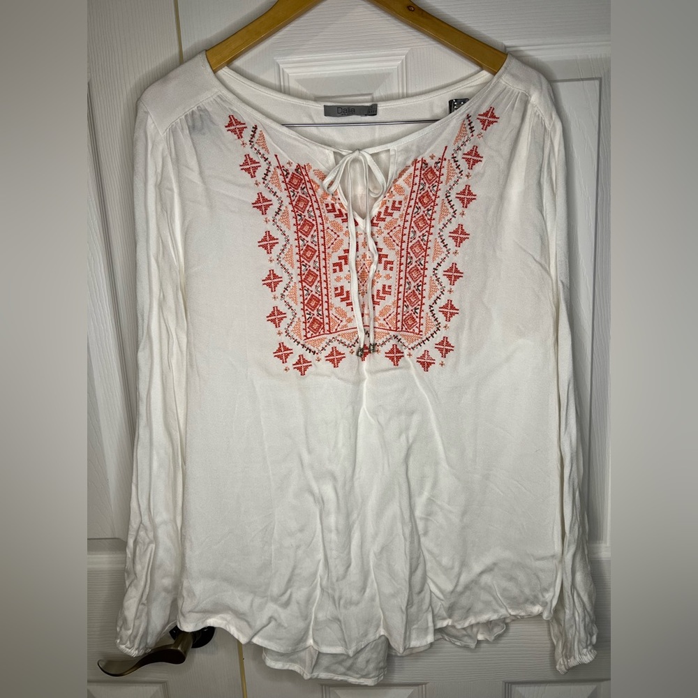 Long sleeve blouse